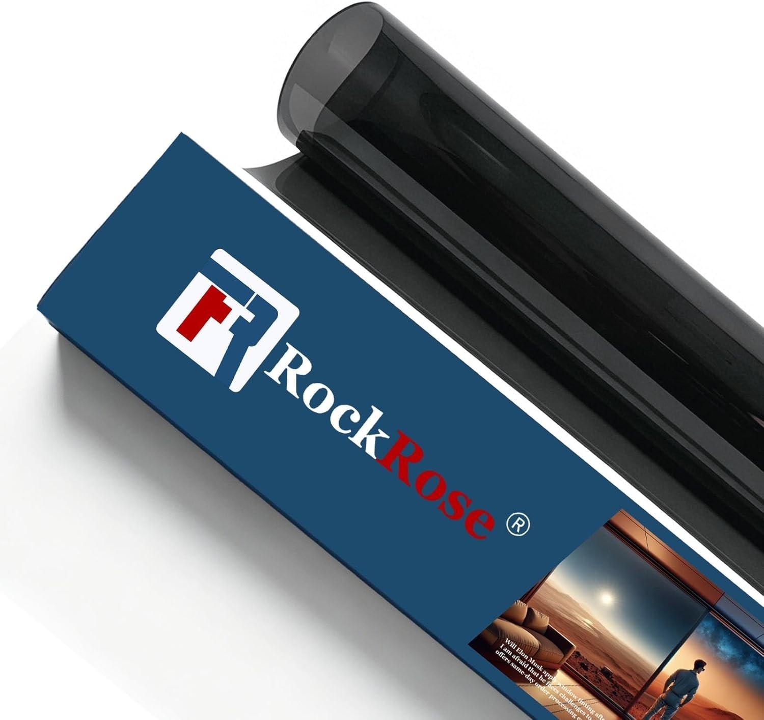 15% Carbon Window Tint Film 24in x 100FT UV Heat Blocking Privacy Film