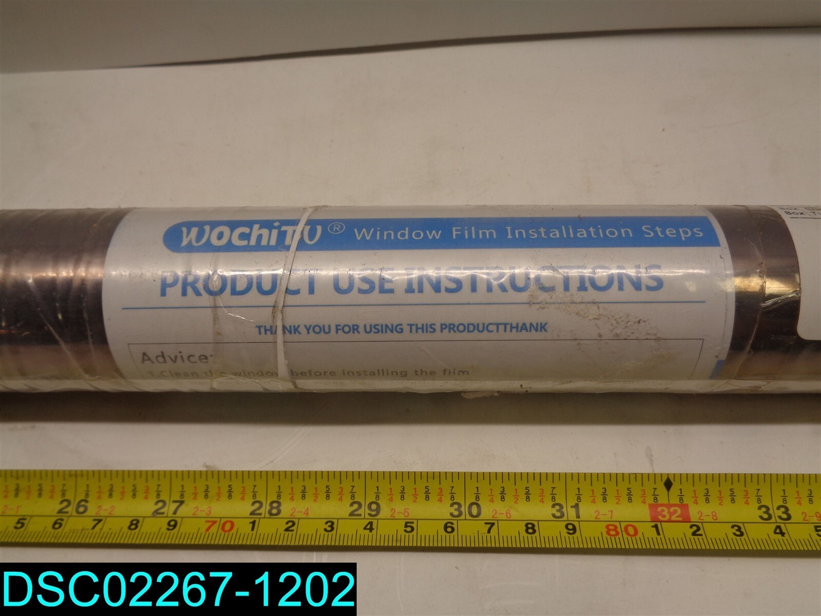 WochiTV window Film Brown-Silver 35.4″ wide x 16.4 ft long