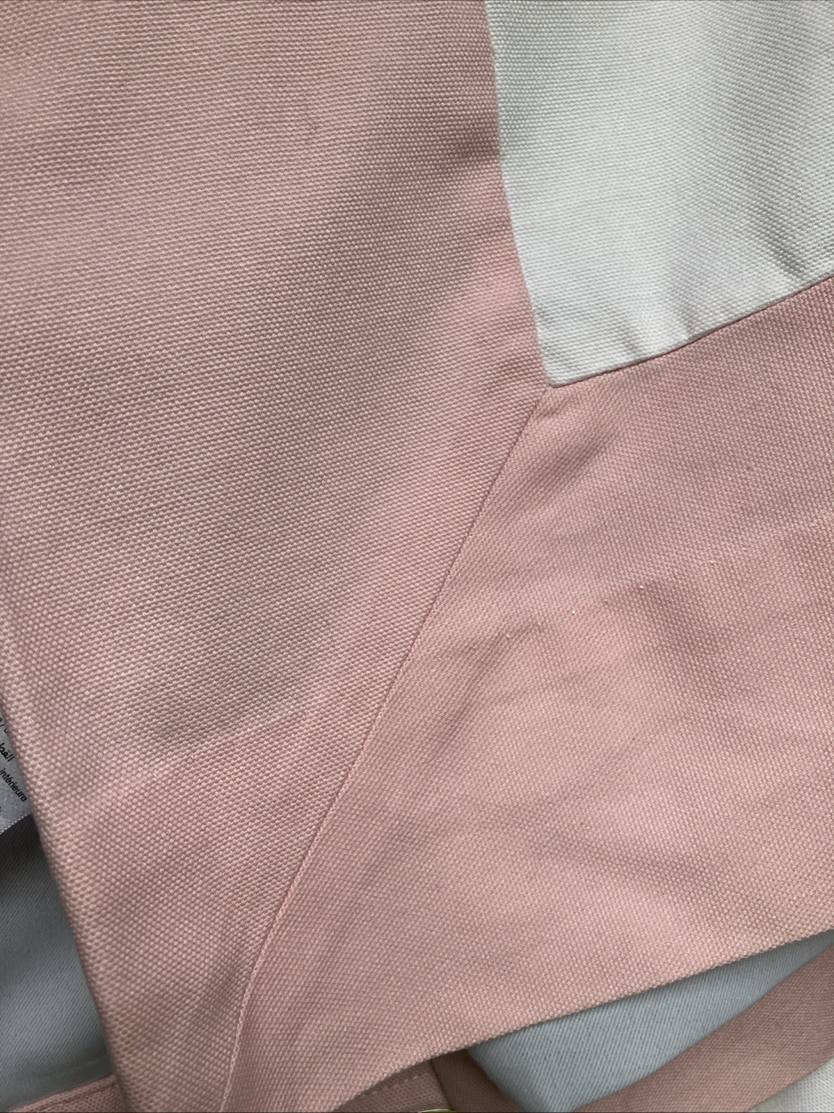 Pottery Barn Kids Color Pink Bordered Grommet Blackout Curtain 2 Panels 84″