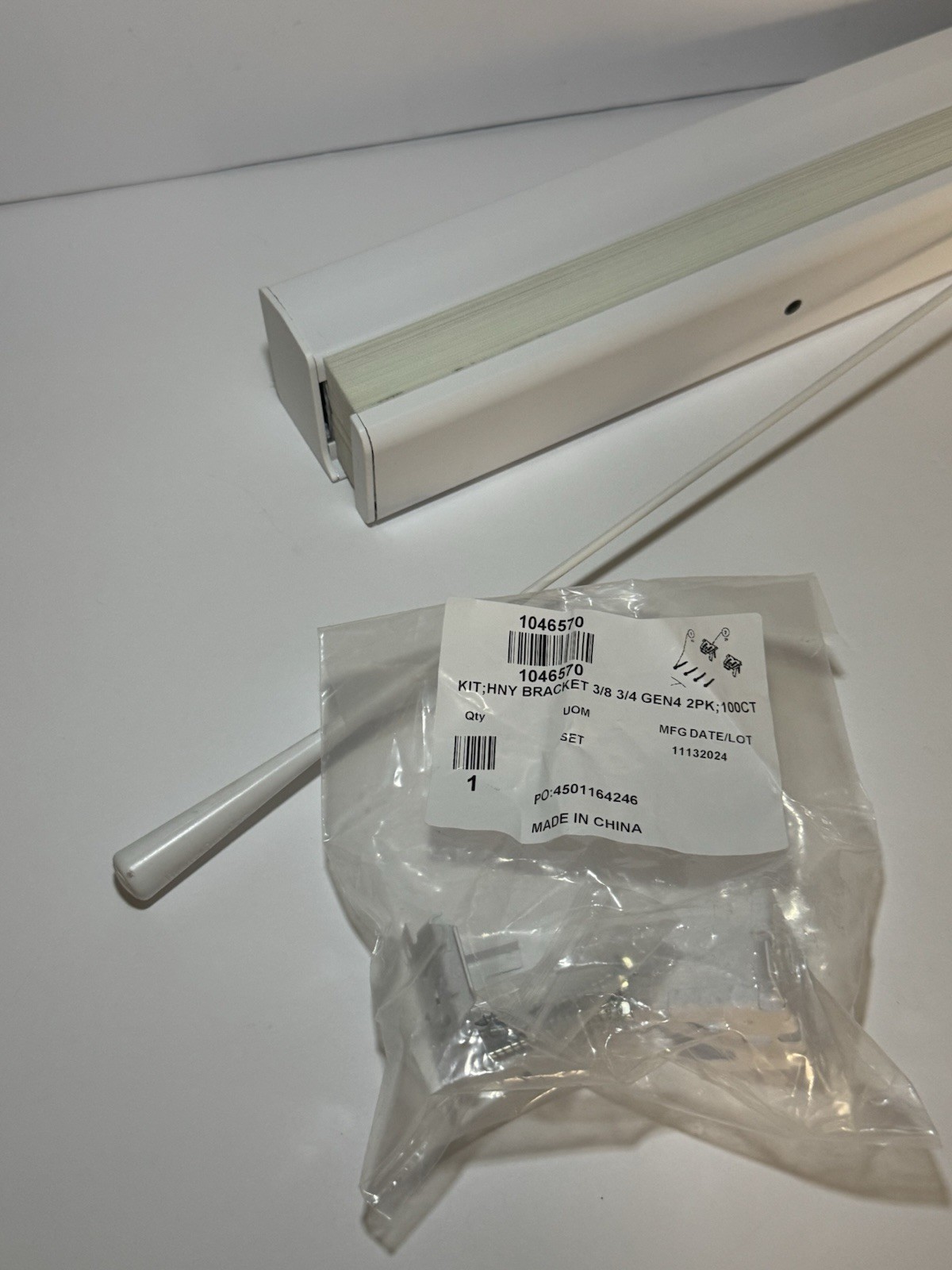 Hunter Douglas Custom Blinds, Soft Mechanical Drop, 20.5”w x 45”h , Made in USA