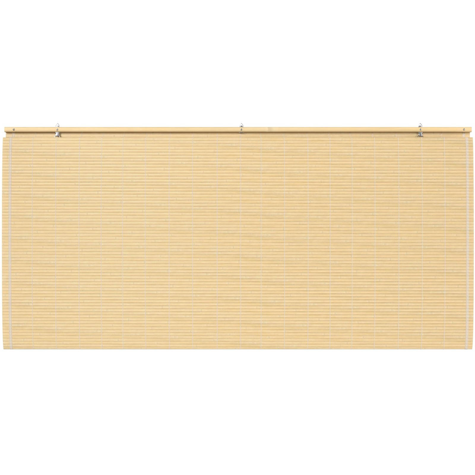 Red Lantern Bamboo Cordless Window Shade – Natural 60 Wide