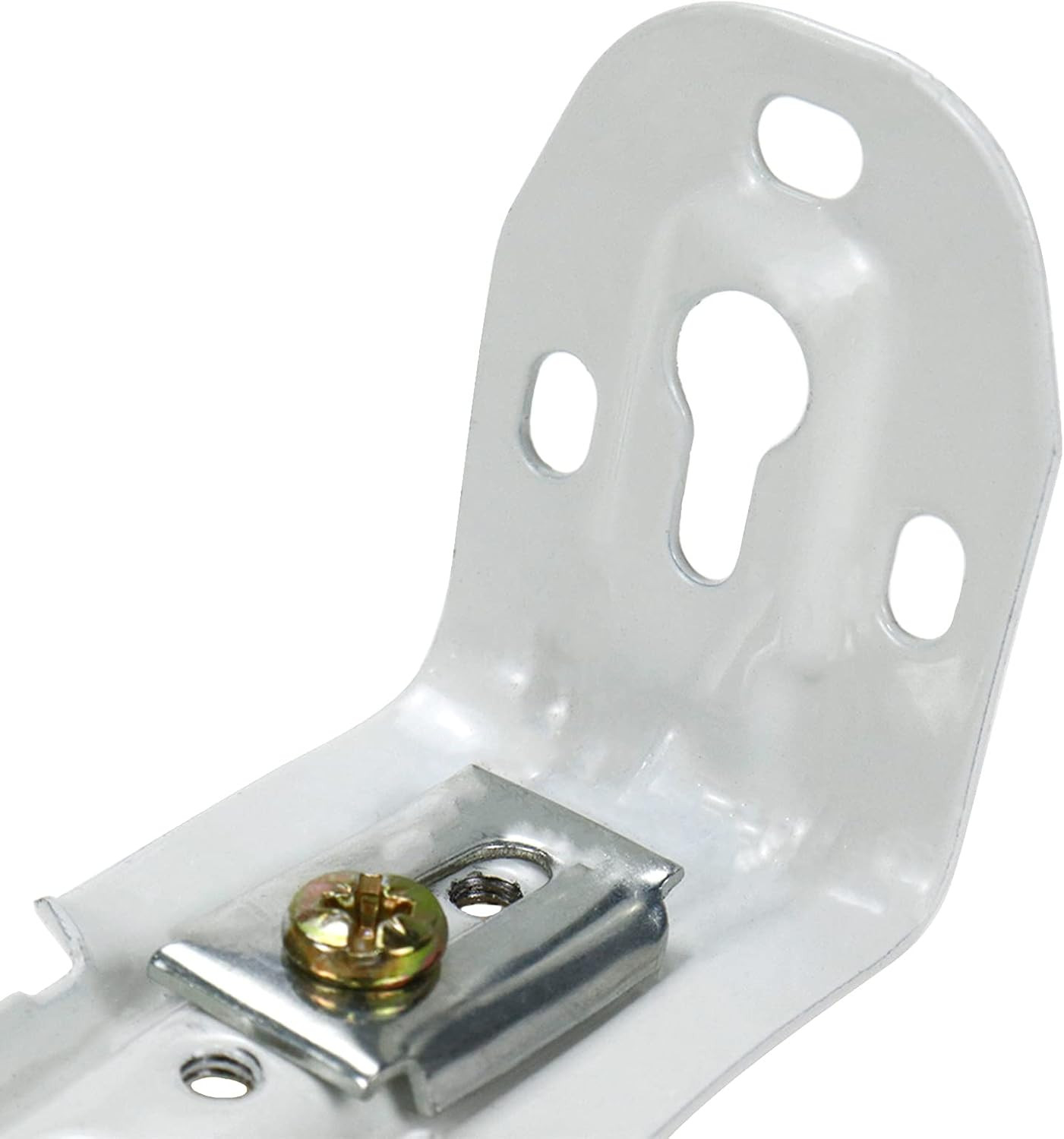 10-Pcs Double Curtain Track Wall Mount Brackets for Drapery Rod Support