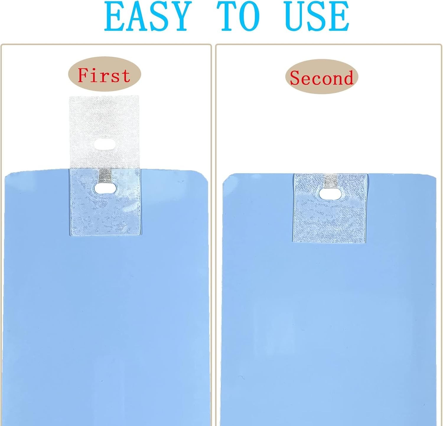 PVC Vertical Blind Repair Tabs – 30 Sets for Effortless Indoor Window Fixes