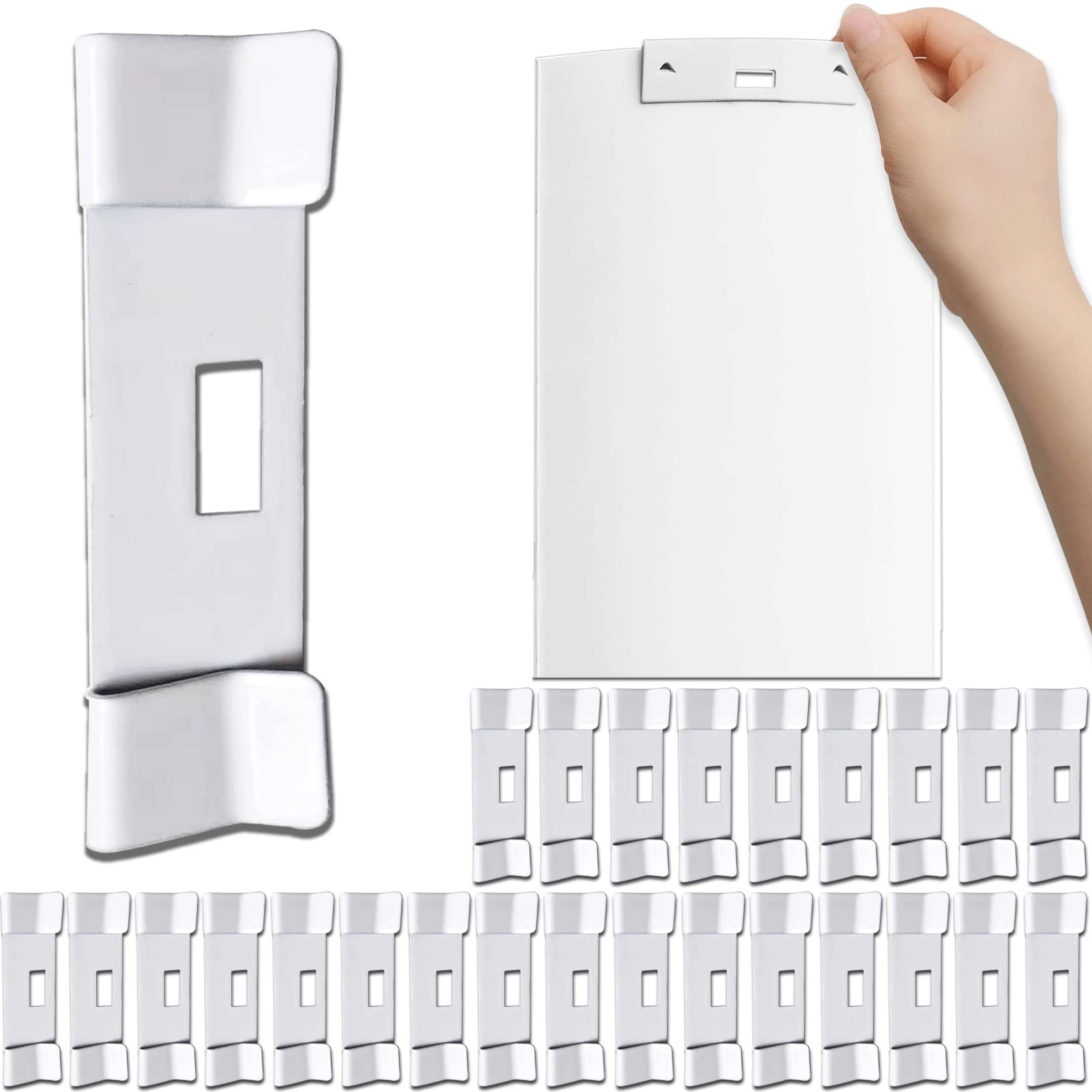 Vane Savers Vertical Blinds, 25 PCS Blind Repair One Size, White