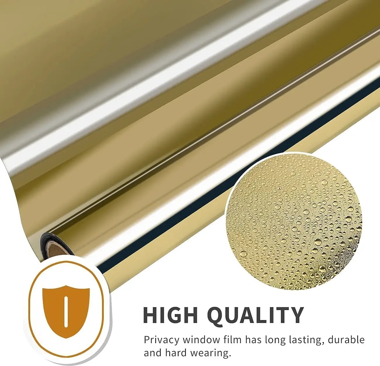 Sunscreen Mirror Window Film: Self-Adhesive Glass Tinting for UV Protection