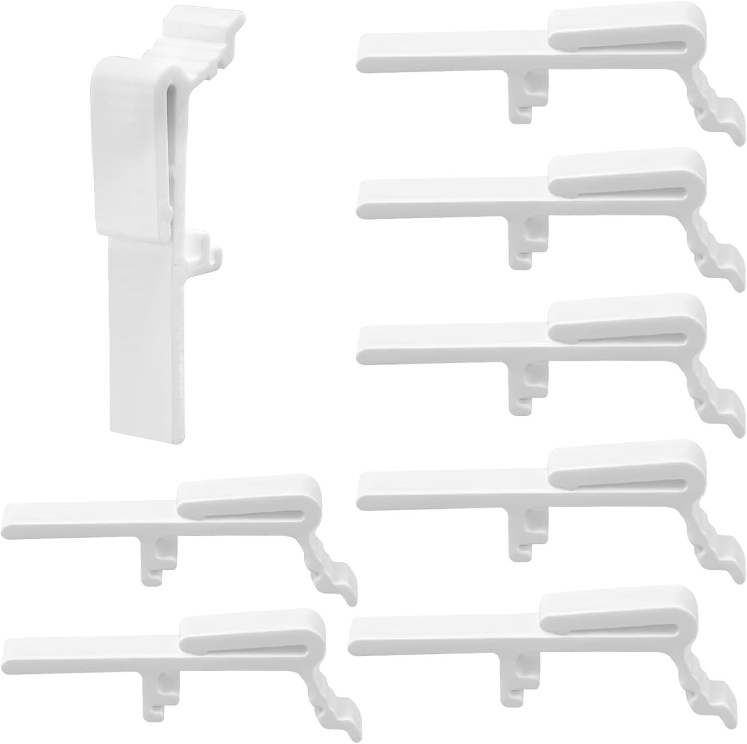 8 Pcs Vertical Blind Clips, Vertical Blinds Replacement Parts Valance Clips
