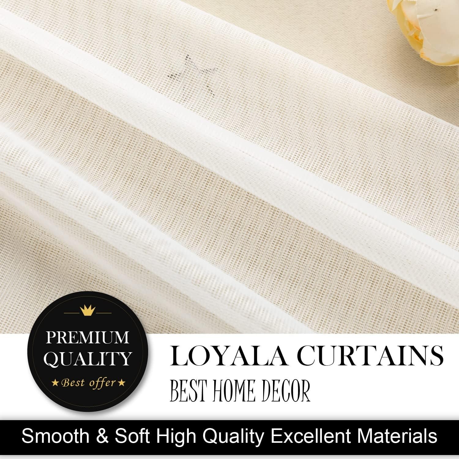 Energy-Saving Blackout Curtains with Star Design for Dreamy Kids’ Spaces – Beige