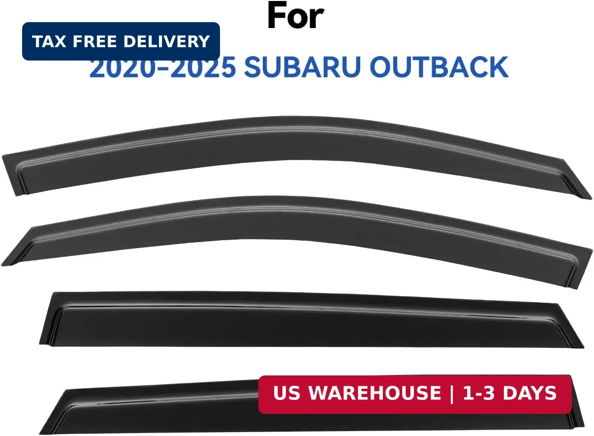 Window Visors Rain Guards Shield for 2020 2021 2022 2023 2024 2025 Subaru Outbac