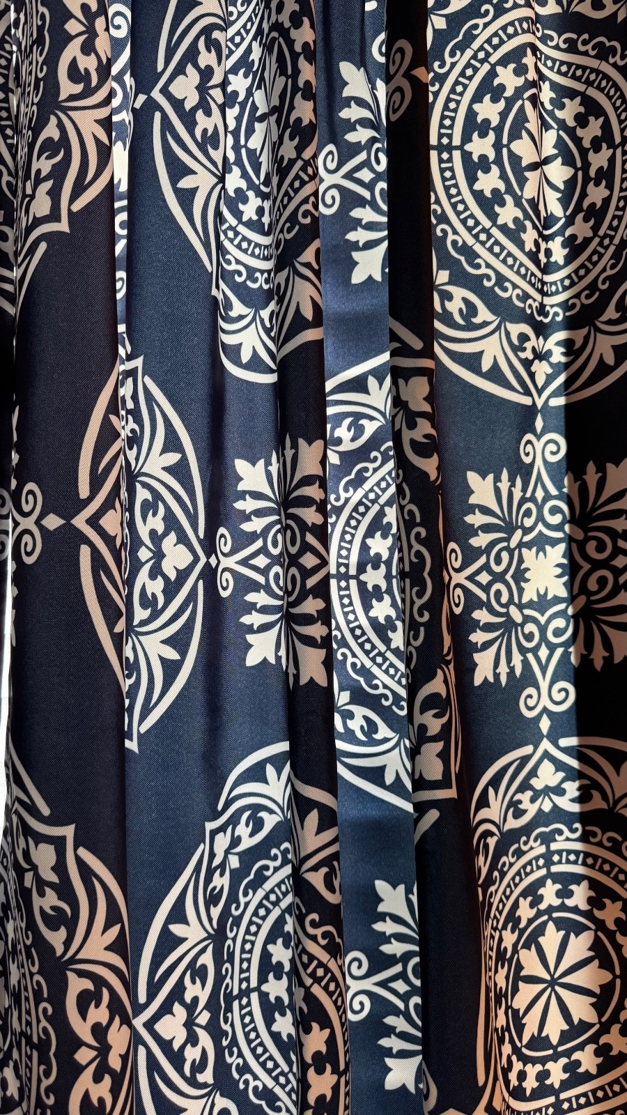 Karmen Medallion Pattern Insulated Curtains by Lush Décor/Half Moon, 4 Panels