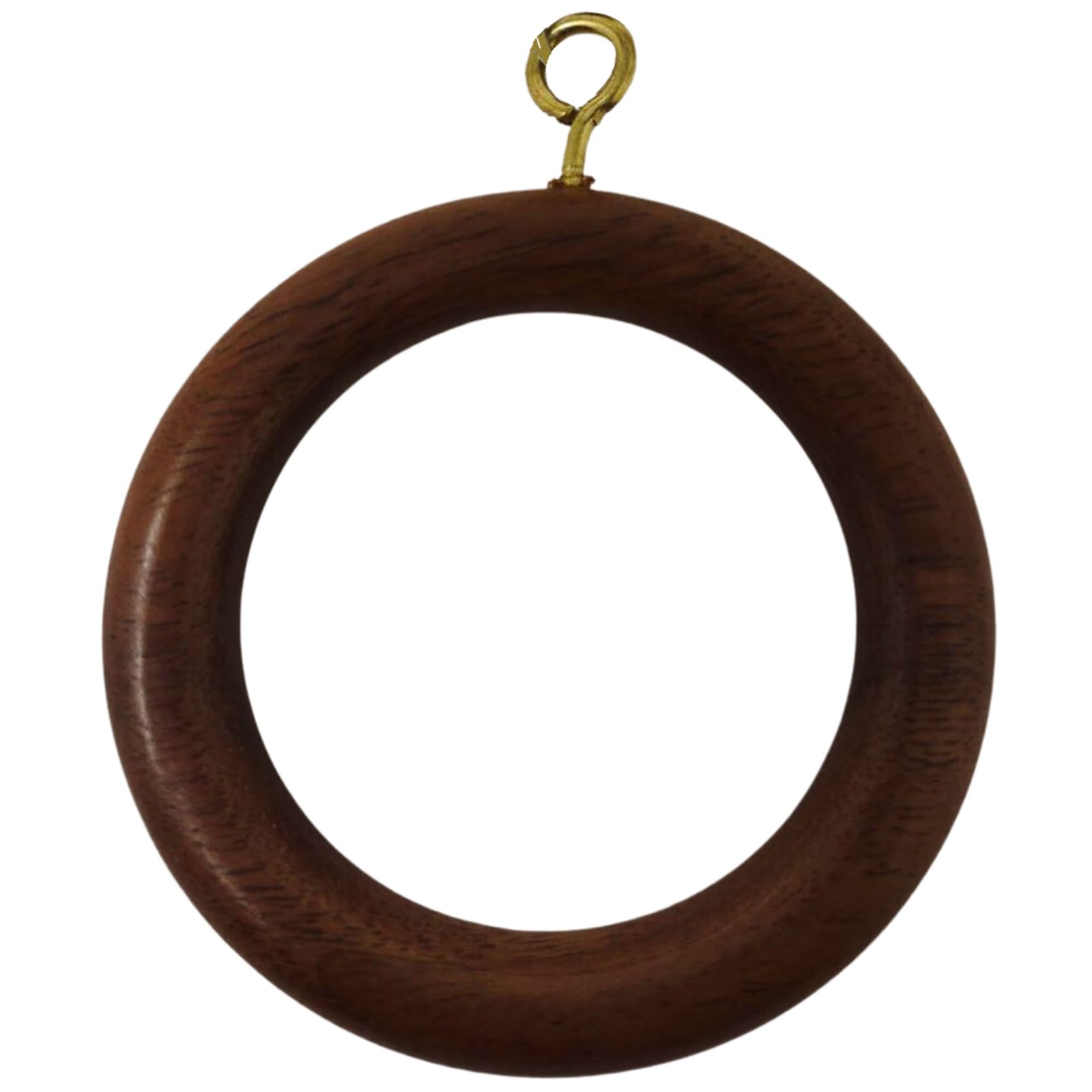 Premium Wooden Window Curtain Drapery Rings, Hooks, Clips for 0.5″ to 1.25 In…