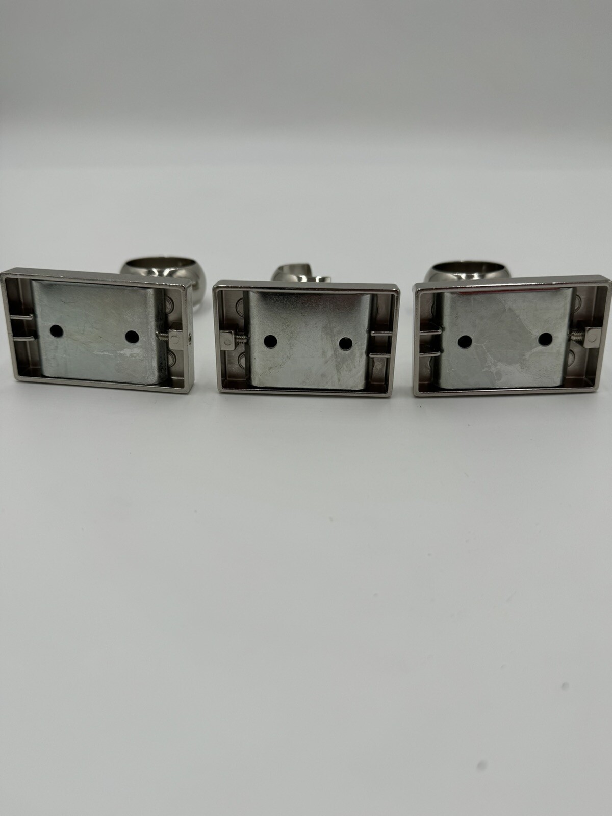 Williams Sonoma Curtain Bracket Assembly Hardware Kit Simple Barral Nickel