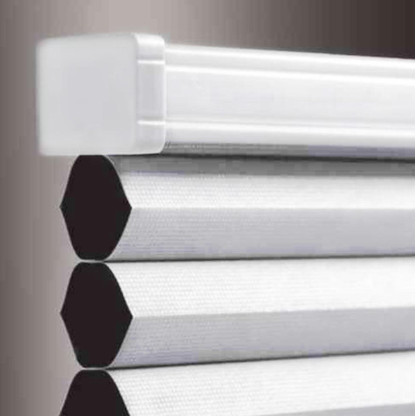 Shadow White 9/16 in. Cordless Blackout Cellular Shade – 51.5 in. W x 64 in. L
