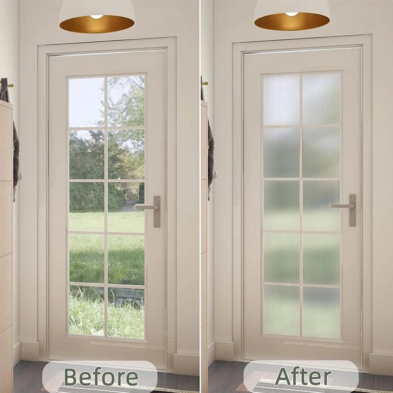 Changhong Strip Glass Film Bathroom Privacy Window Sticker Electrostatic Film