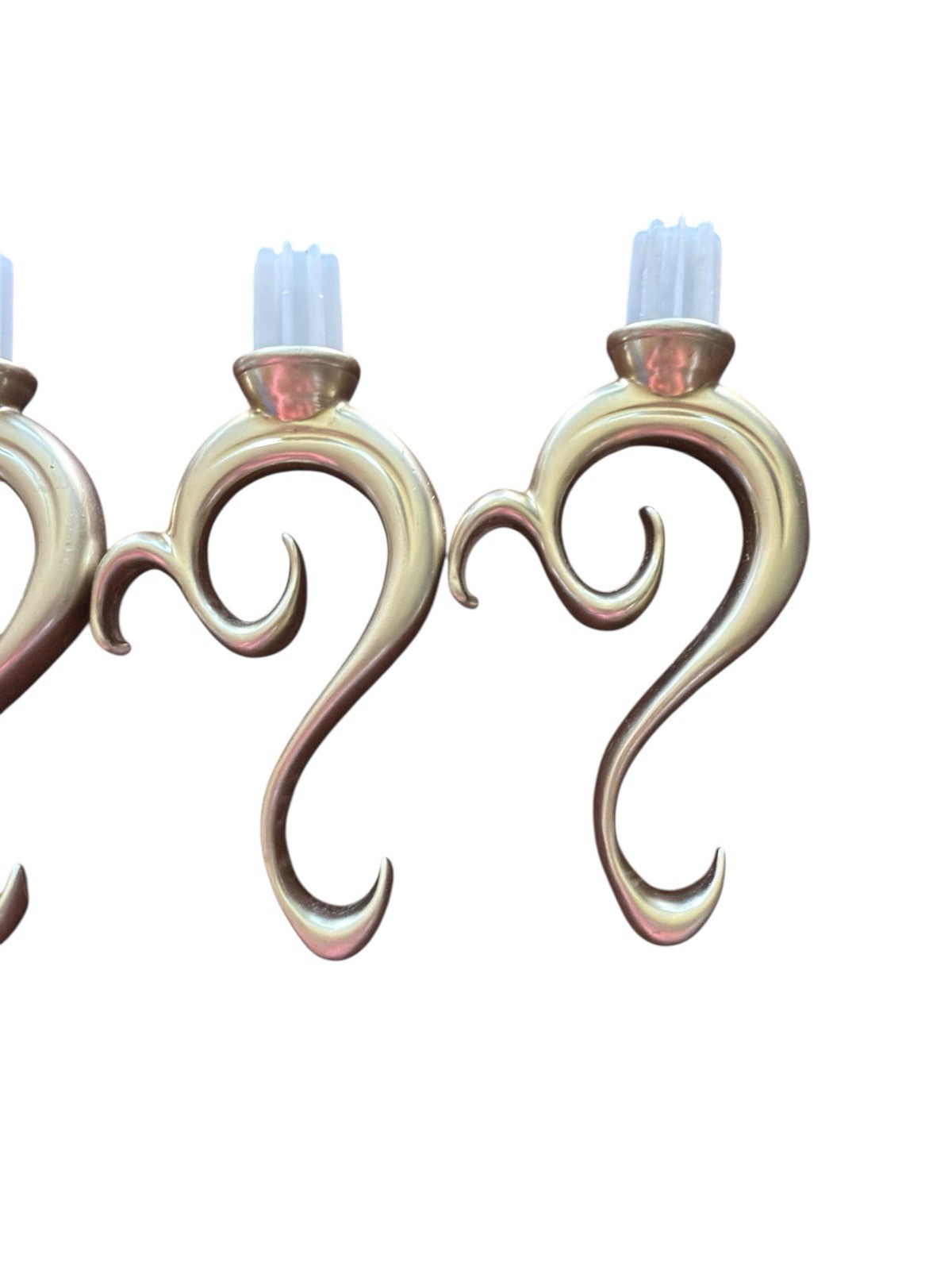 Vintage New Hooks Or Curtain Gold Tie Back Wall Mounted Hook (4)
