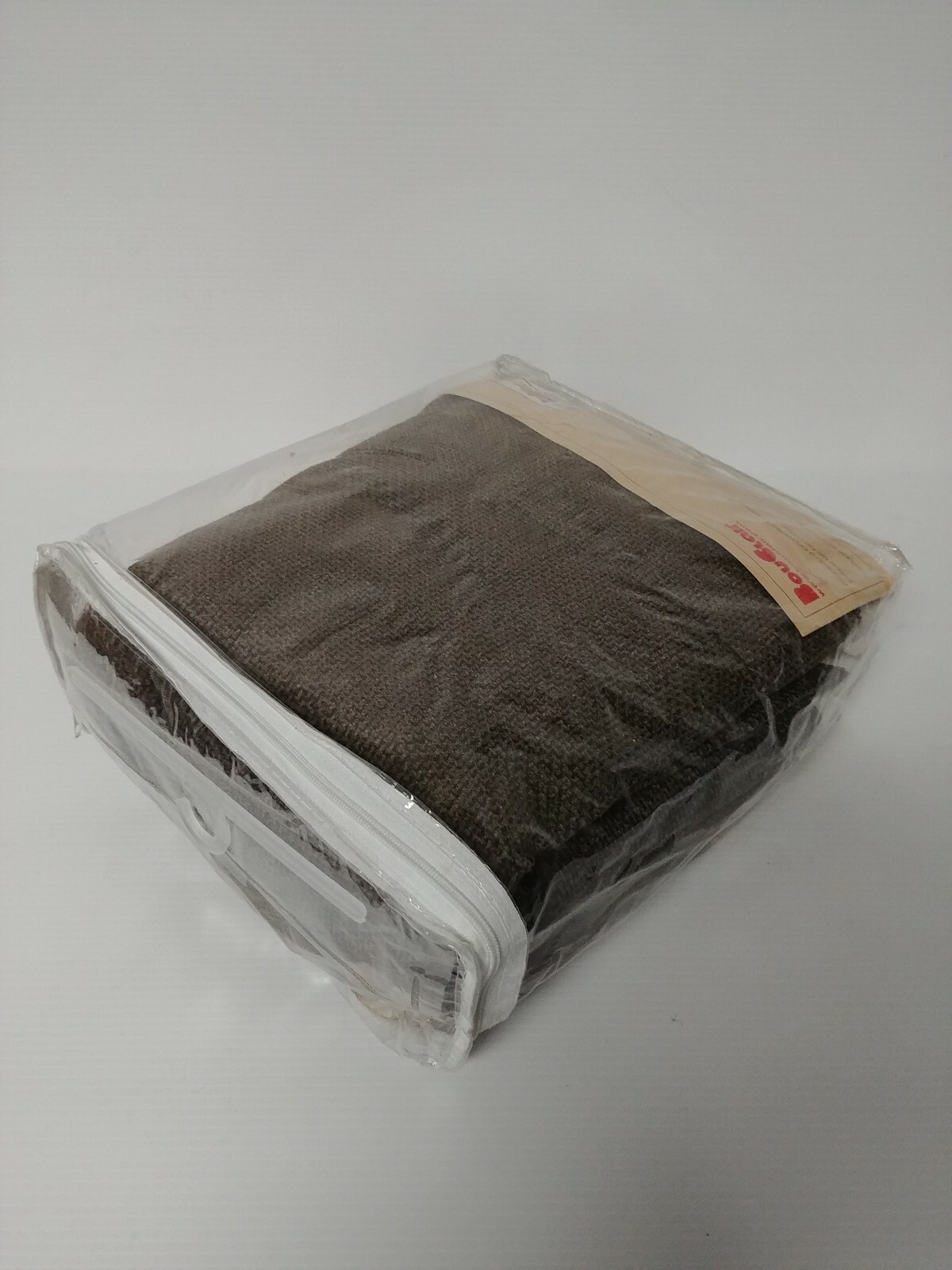BOUCLAIR Woven Invisible Tab Top Curtain Brown 137x213cm – NIB