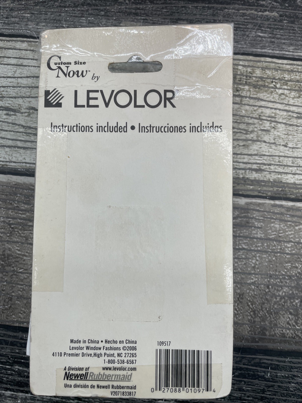 Levolor Outside Mount Kit for use with real wood blinds {118}