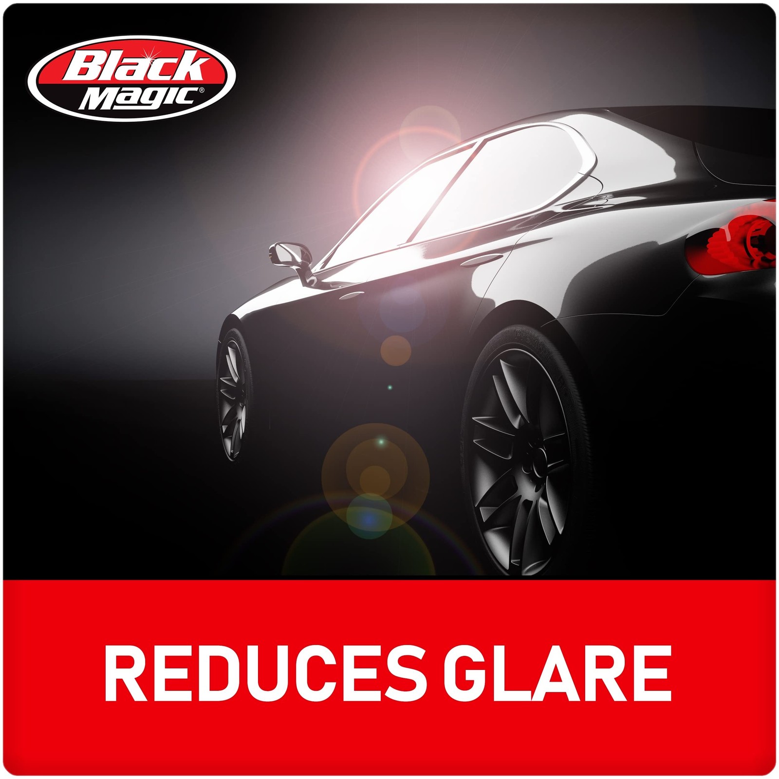 Black Magic 5044819 Midnight Black Extra Dark Tint Film, 2.5% VLT, 25-Inches …