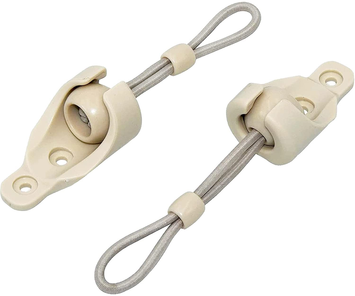 Lihopefe Universal Replacement Shade Bungee Kit for 1.9″W x 5″H, Beige