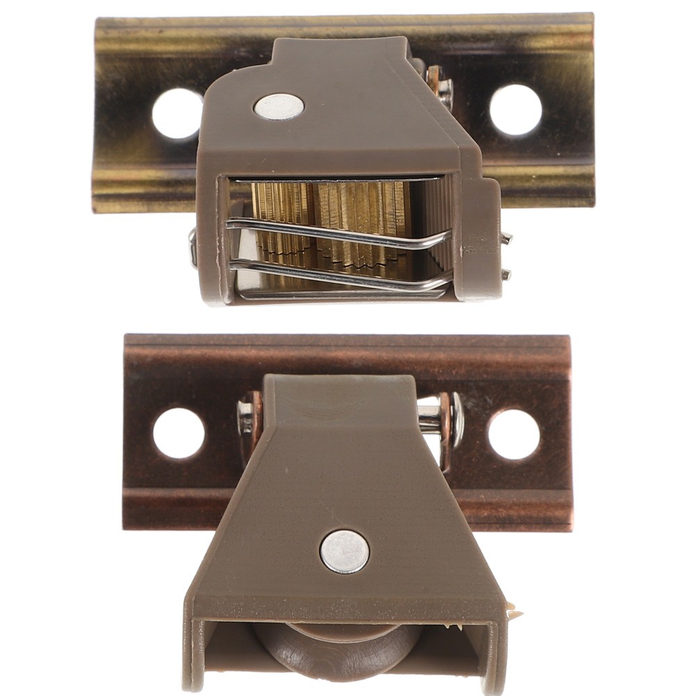 Cord Lock Pulley Set For Bamboo Roller Blind Curtain Shade Window Accessories