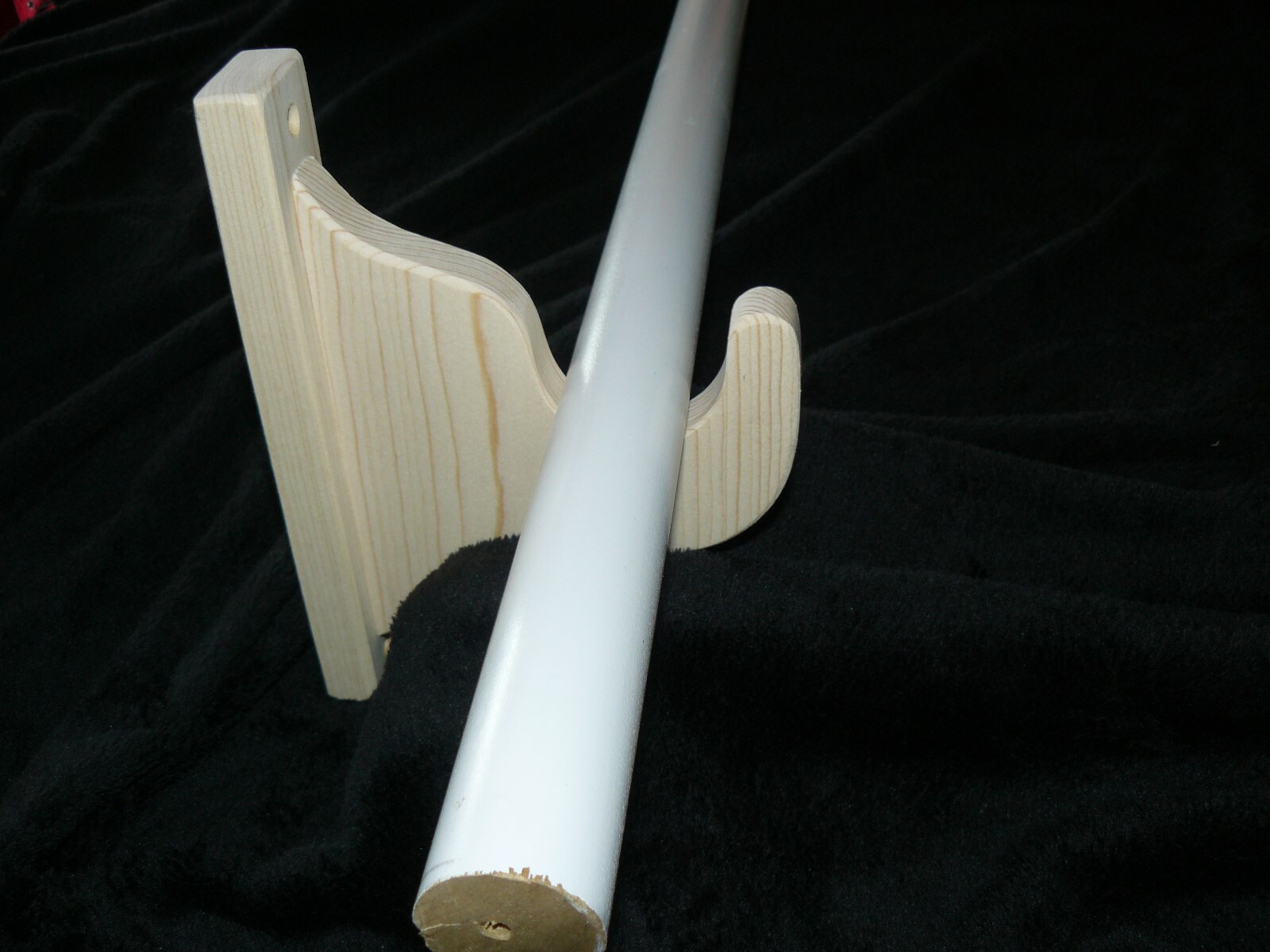 Fancy Wood Curtain Rod Brackets