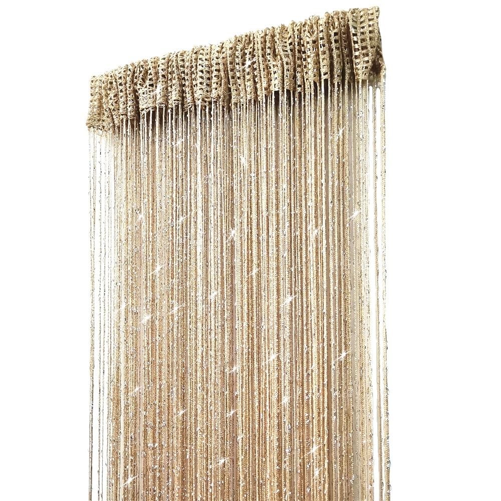 Decorative Door String Curtain Wall Panel Fringe Window Room Divider Blind Di…