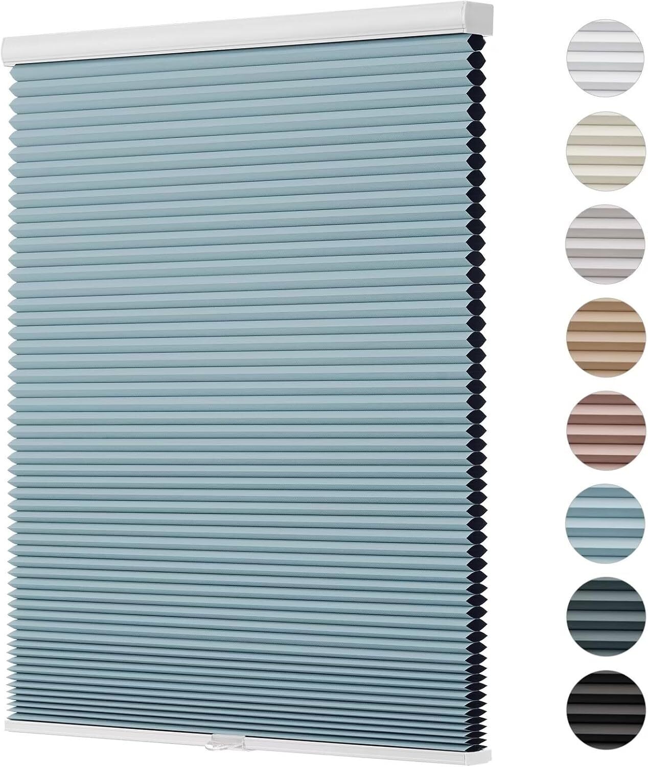 Changshade CUSTOM 1.5in Home Decorators Shadow Blackout Cordless Cellular Shade