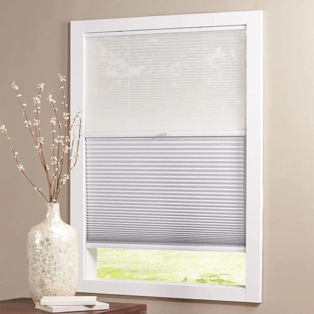 Snow Drift/Shadow White Cordless Day and Night Cellular Shade 30×66 Lot Of 2
