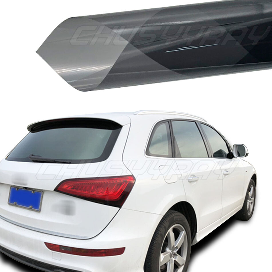 BLACK WINDOW TINT FILM AUTO CAR OFFICE TINTING SUPER DARK LIMO 35% 50X152CM