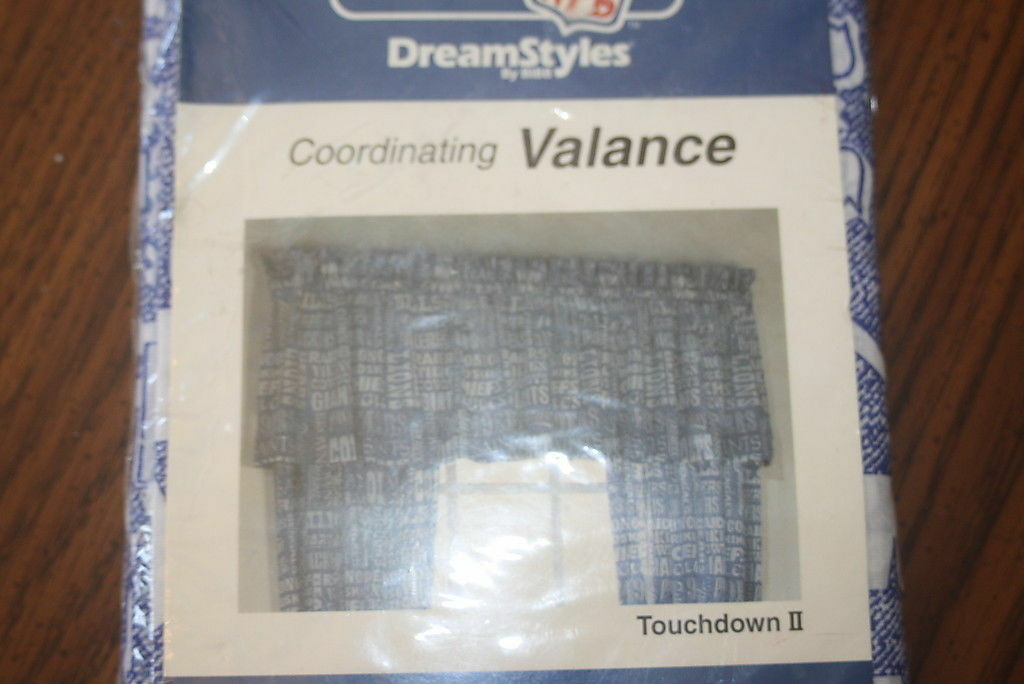 Team NFL Dreamstyles Coordinating Valance Touchdown II 2 Bibb 1995
