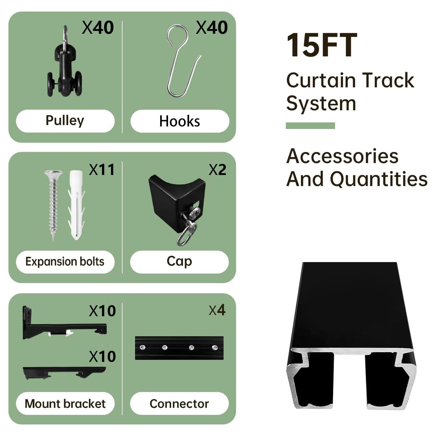 Ceiling Curtain Tracks Ceiling Mounted Heavy-Duty Curtains Rails Room Divider…