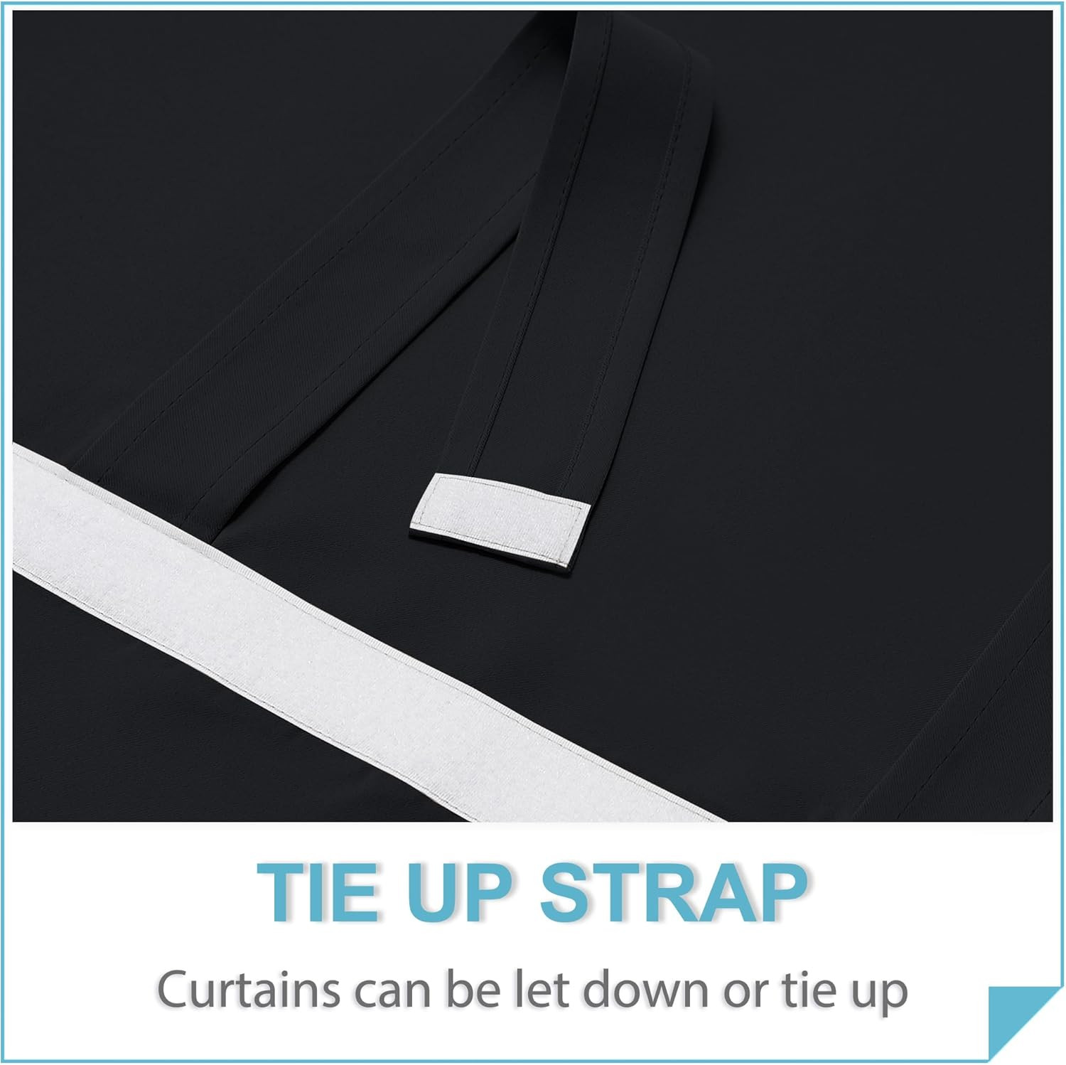 Blackout French Door Curtain – Privacy Thermal Insulated Window Shades