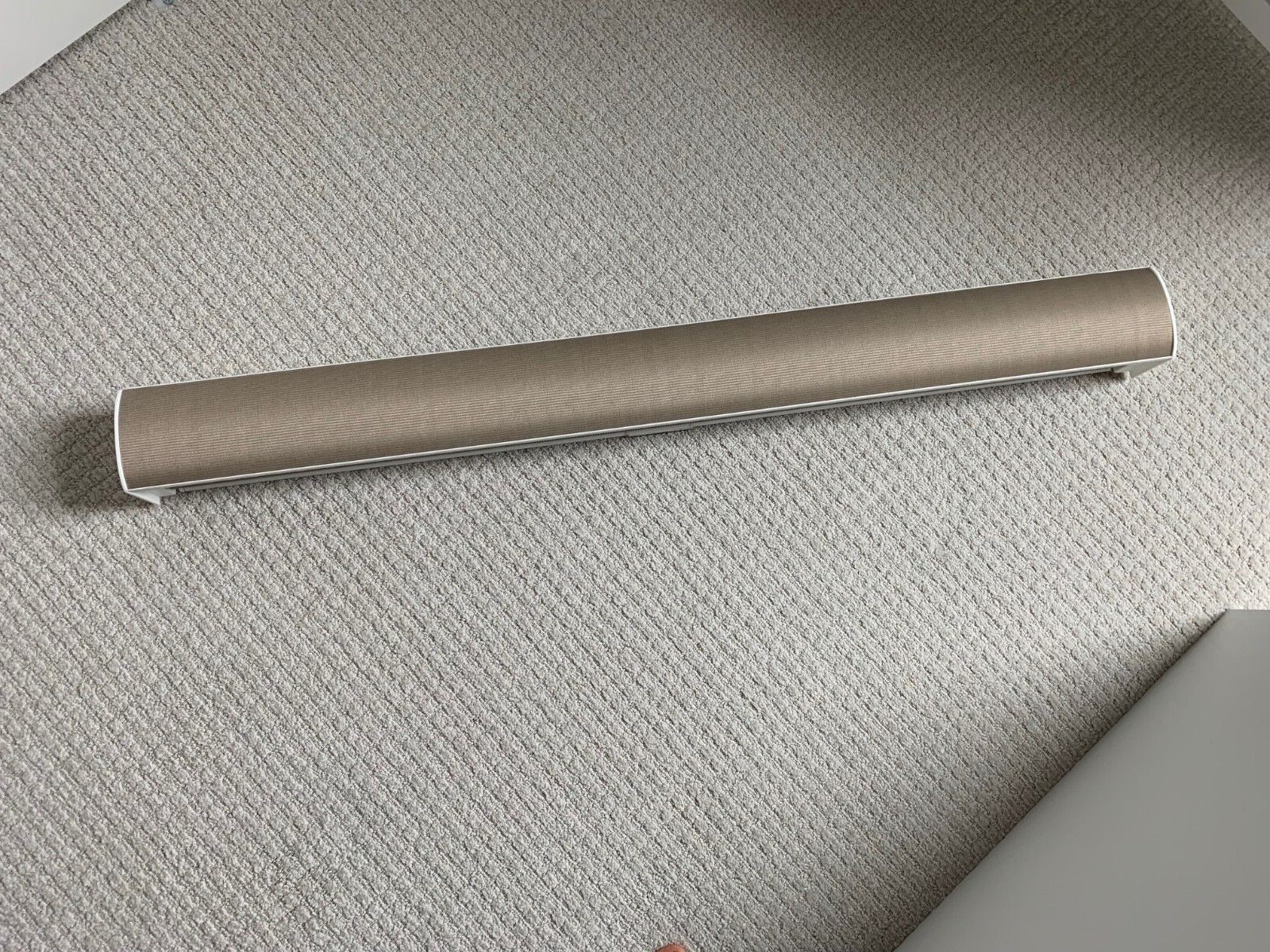 GoDear Design Cordless Light Filtering Zebra Roller Shade Blinds 35″W x 72″L Tan