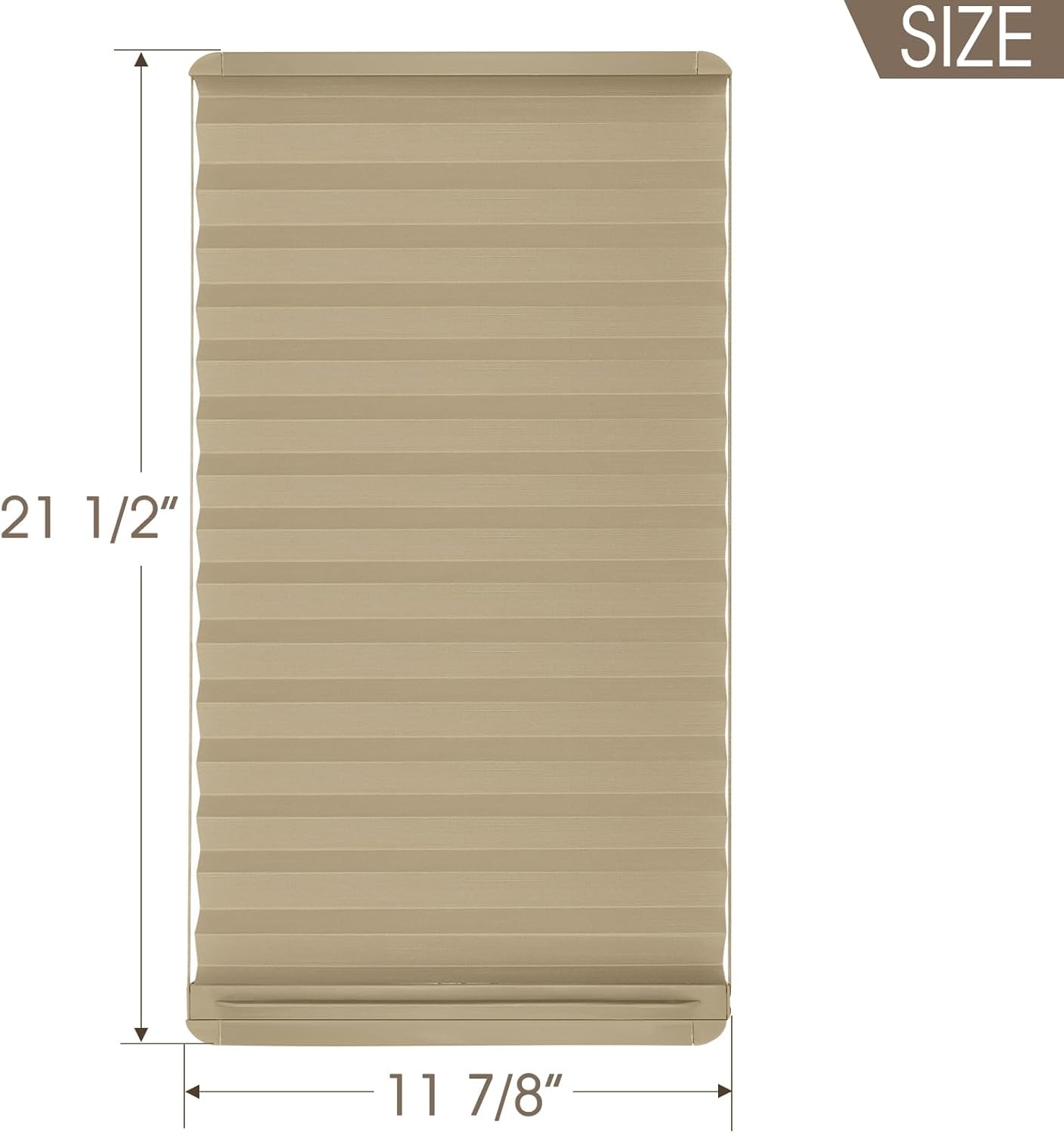 Thin Shade Ready for RV Entry Door, Thin Shade RV Door Window for Lippert Entry