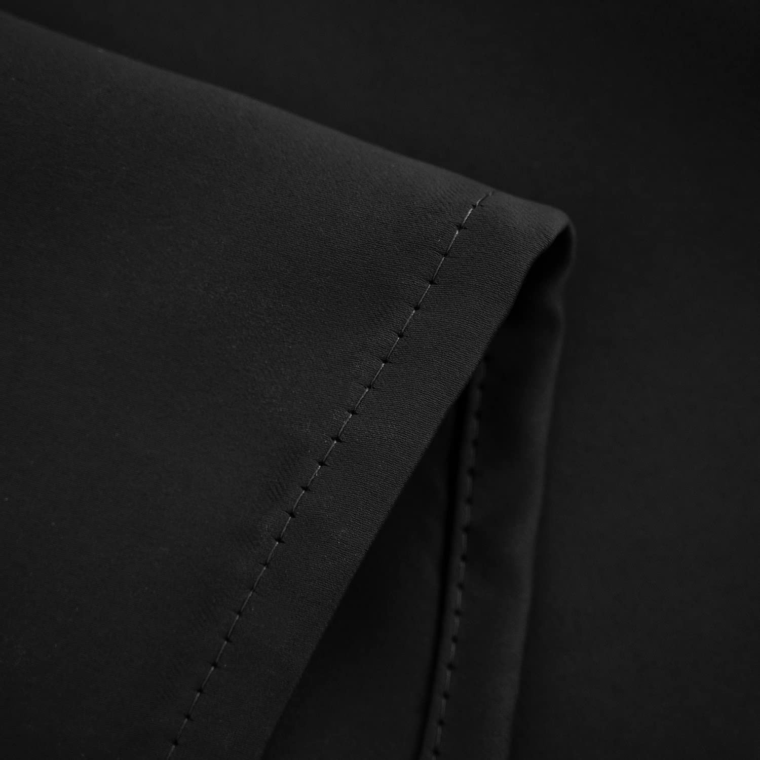 Pickluc Blackout Kitchen Curtain 20 Inches Long Rod Pocket Cafe Tier Curtains