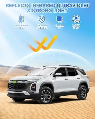 Sunshades for 2025 2026 Chevrolet/Chevy Equinox Accessories Chevy Equinox 2025