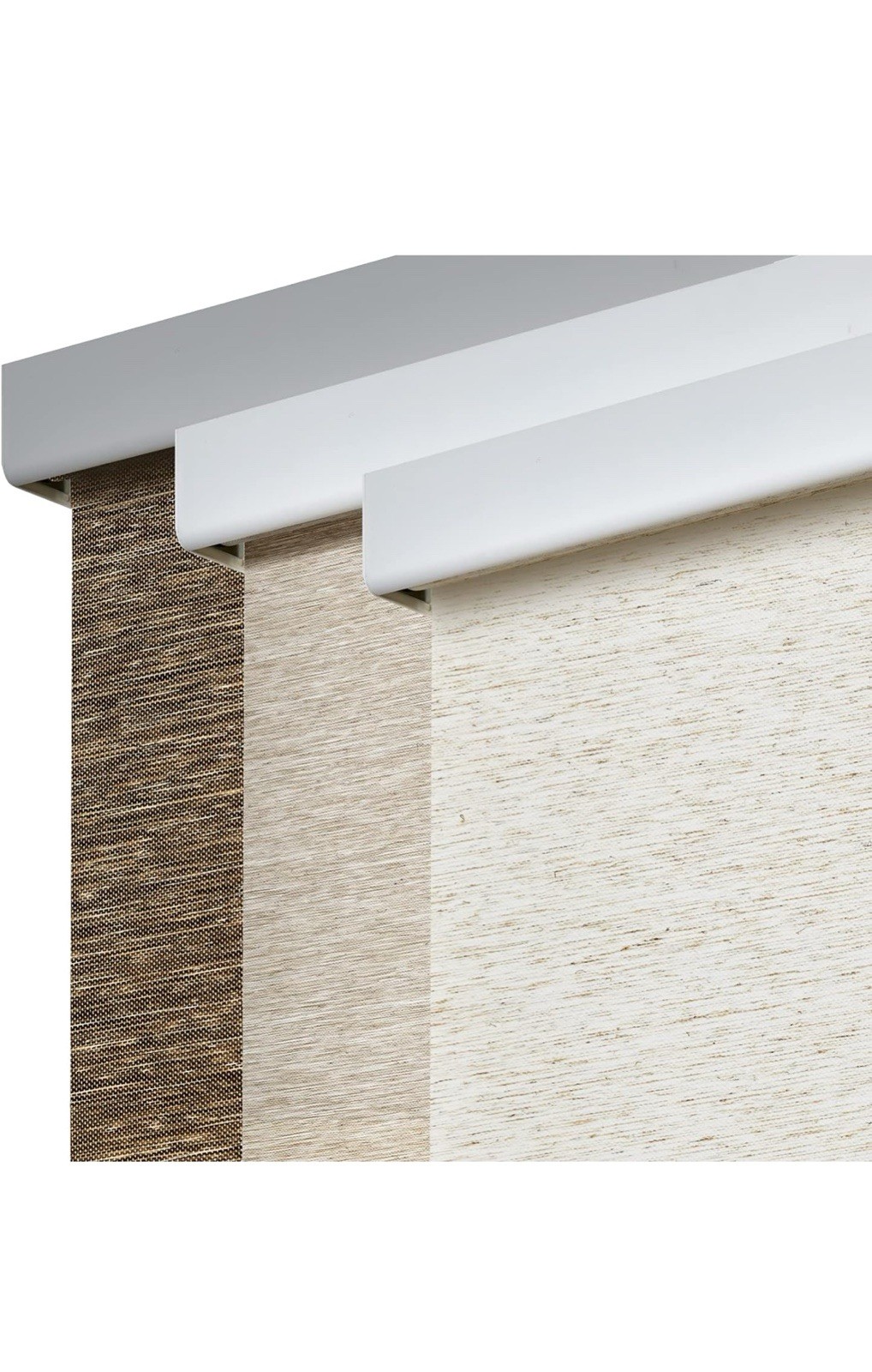 Persilux Free-Stop Cordless Roller Window Shade Cream 46″ W x 72″ H Lt17