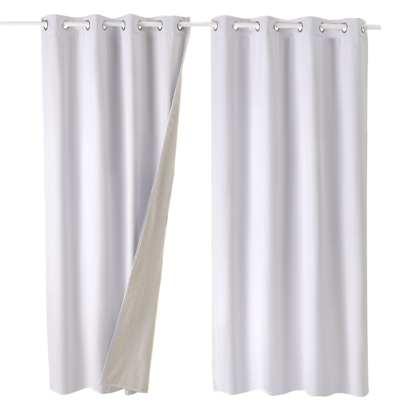 Blackout Curtains 84 Inch Length 2 Panels Set 52 Inch Wide Each for Bedroom