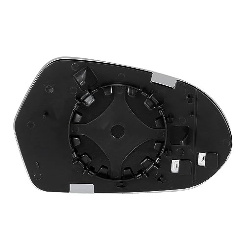 Car Rearview Mirror Glass Replacement with Backing Plate Heated Left Side