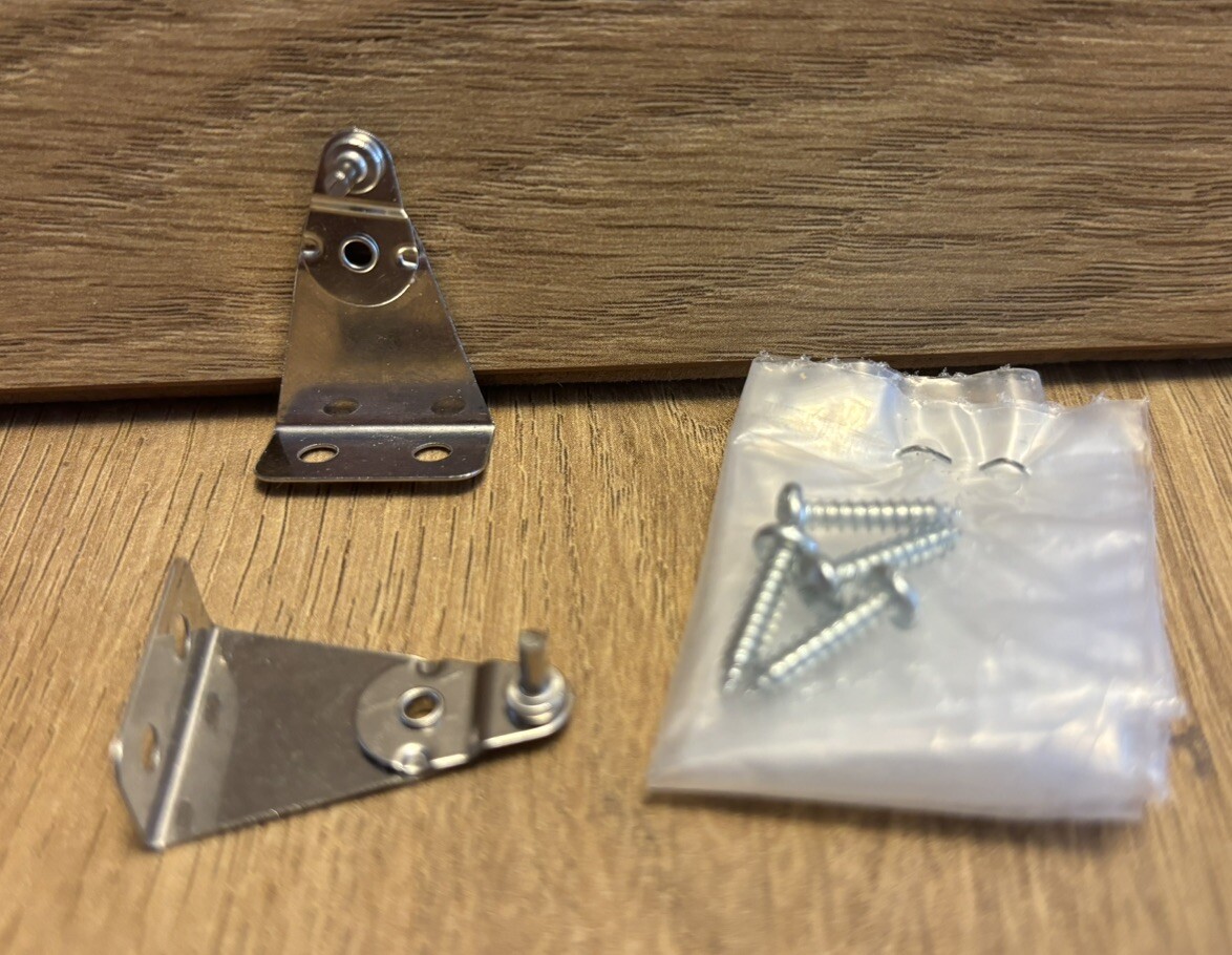 X2 Graber and Bali Metal Hold Down Bracket for 1″ Mini Blinds & Cellular Shades