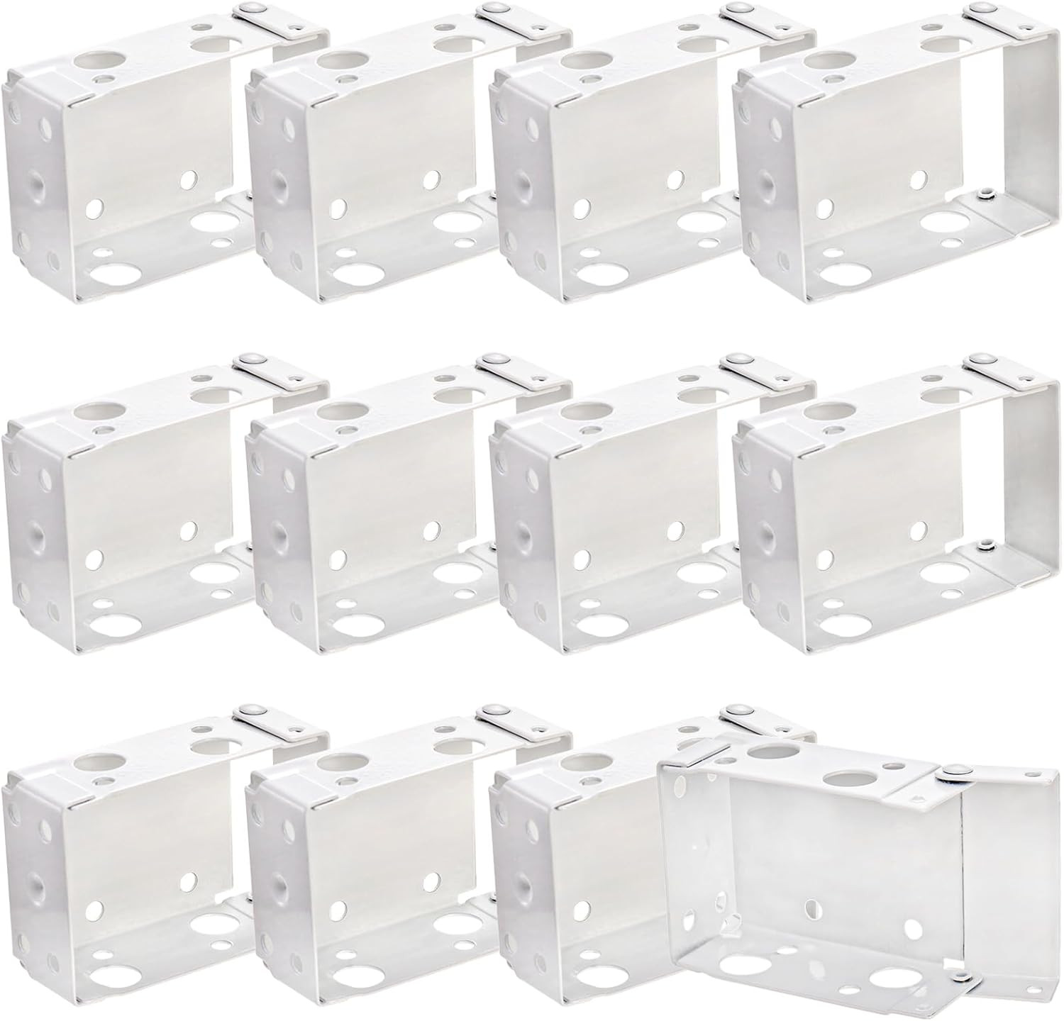 12 Pack 2.5 Inch Blind Brackets, Low Profile Box Mounting Bracket for Window …