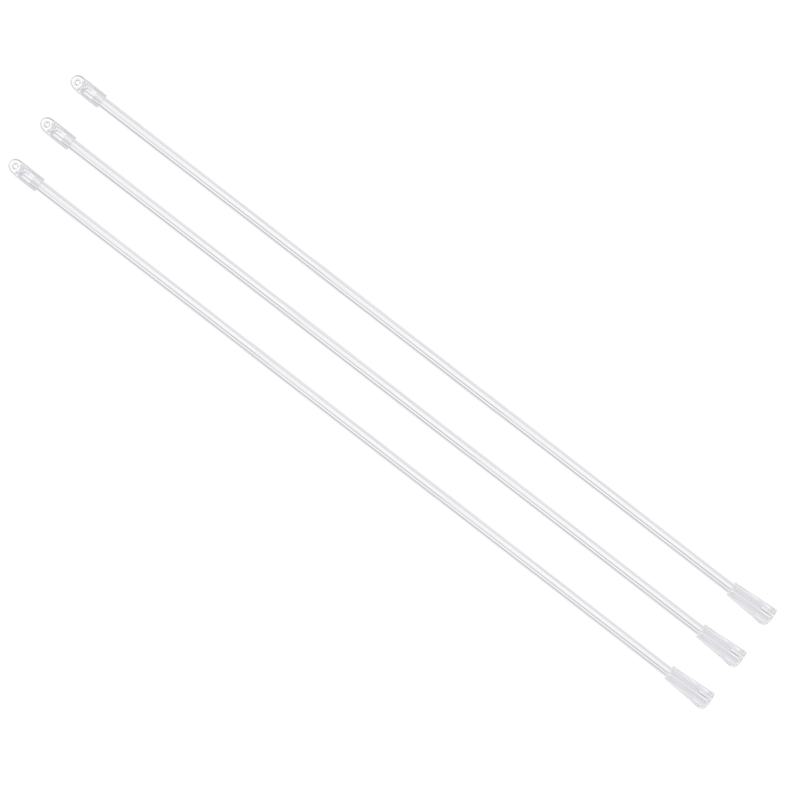 Blind Wand Replacement,3Pcs 24″ Long Plastic Blind Tilt Wand with Hole