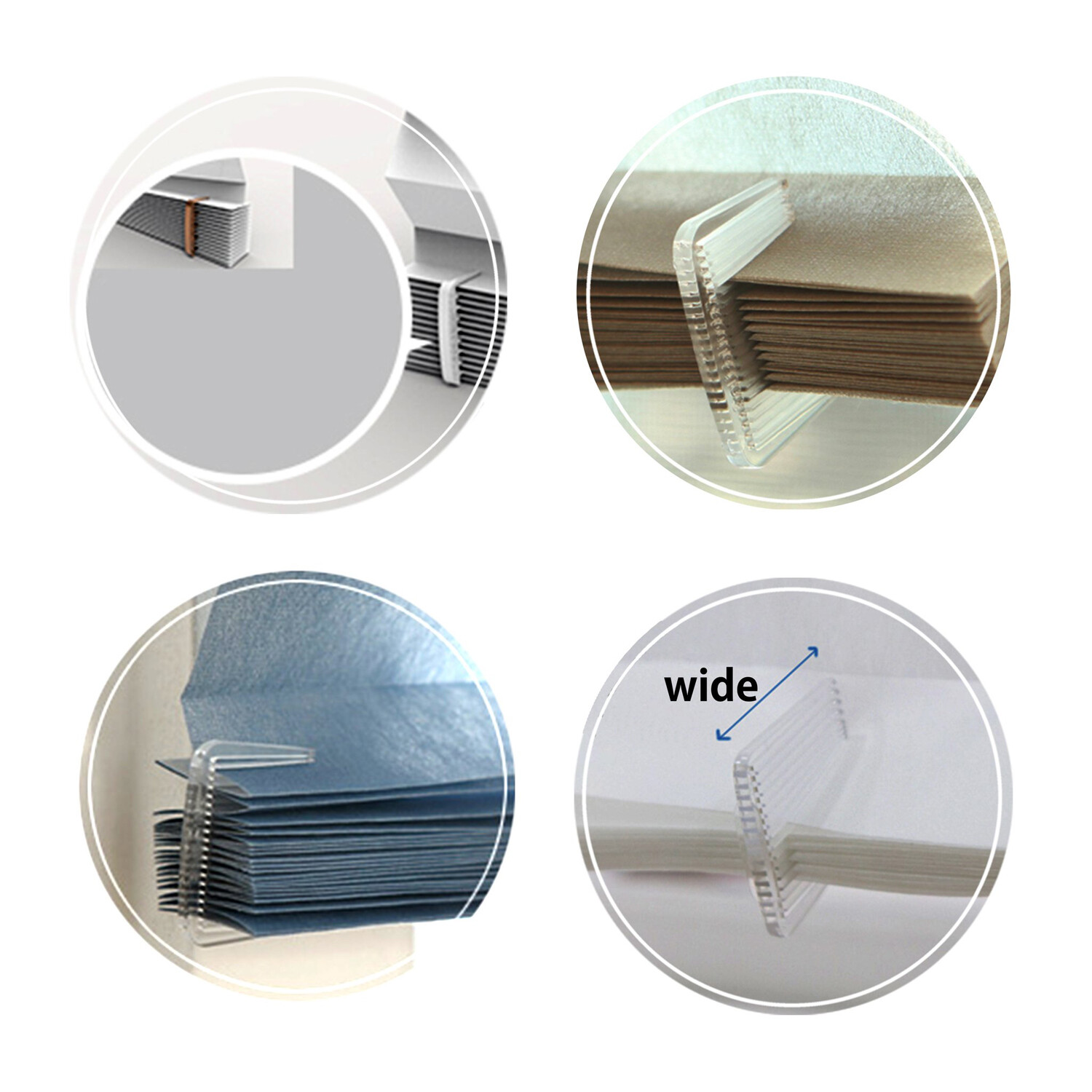 [4 Pack] Versatile Self Shade Blinds No Tools Cellular Shades Korea Made 35×90″