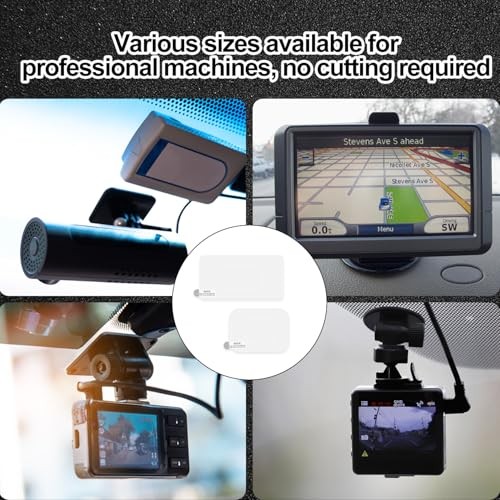 6pcs Car Windshield Sticker Shield – Clear Window Cling – Simplified