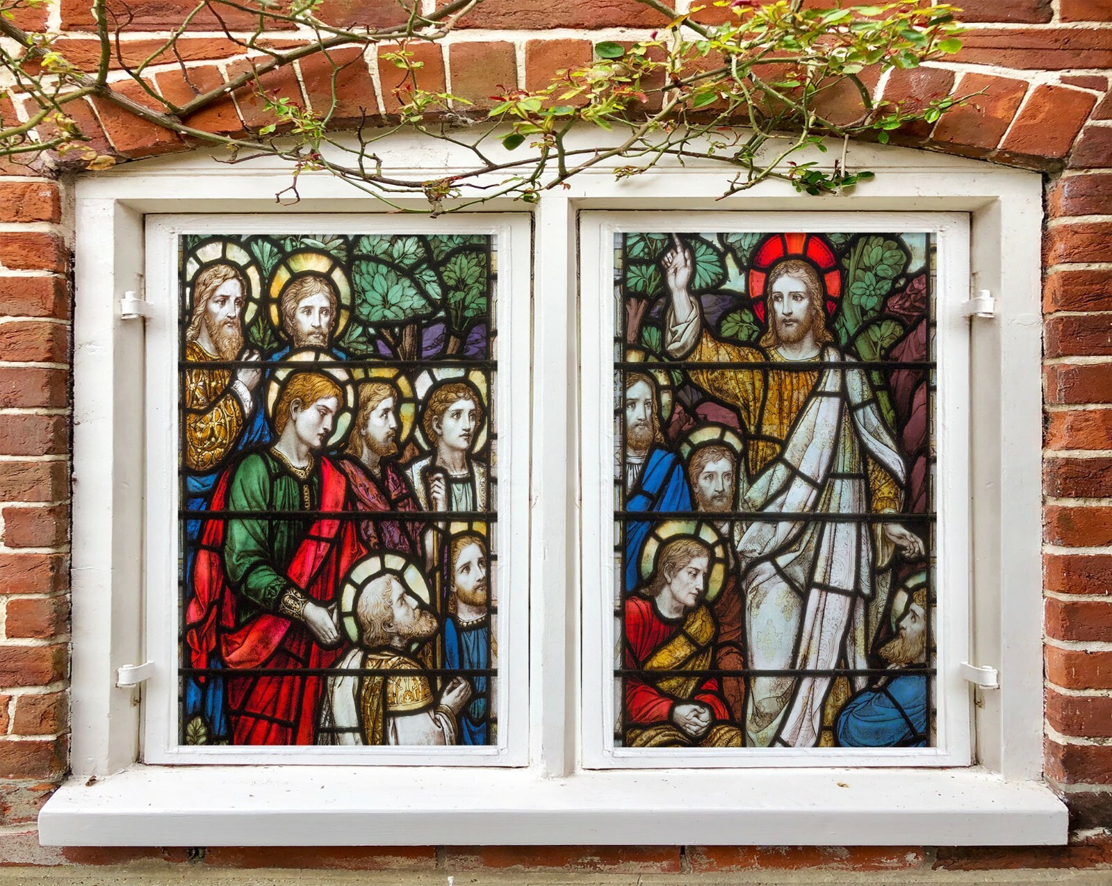 3D Church Faith D271 Window Film Print Sticker Cling Stained Glass UV Block Amy