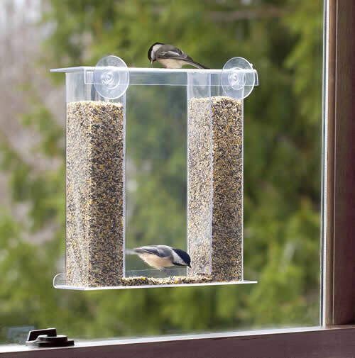 Window Bird Feeder Reflective Mirror Film UV Home Heat Insulation 12″X1′