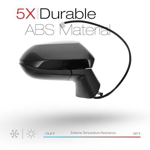 Replacement – Compatible with 2020-2024 Toyota Corolla Passenger Side Mirror