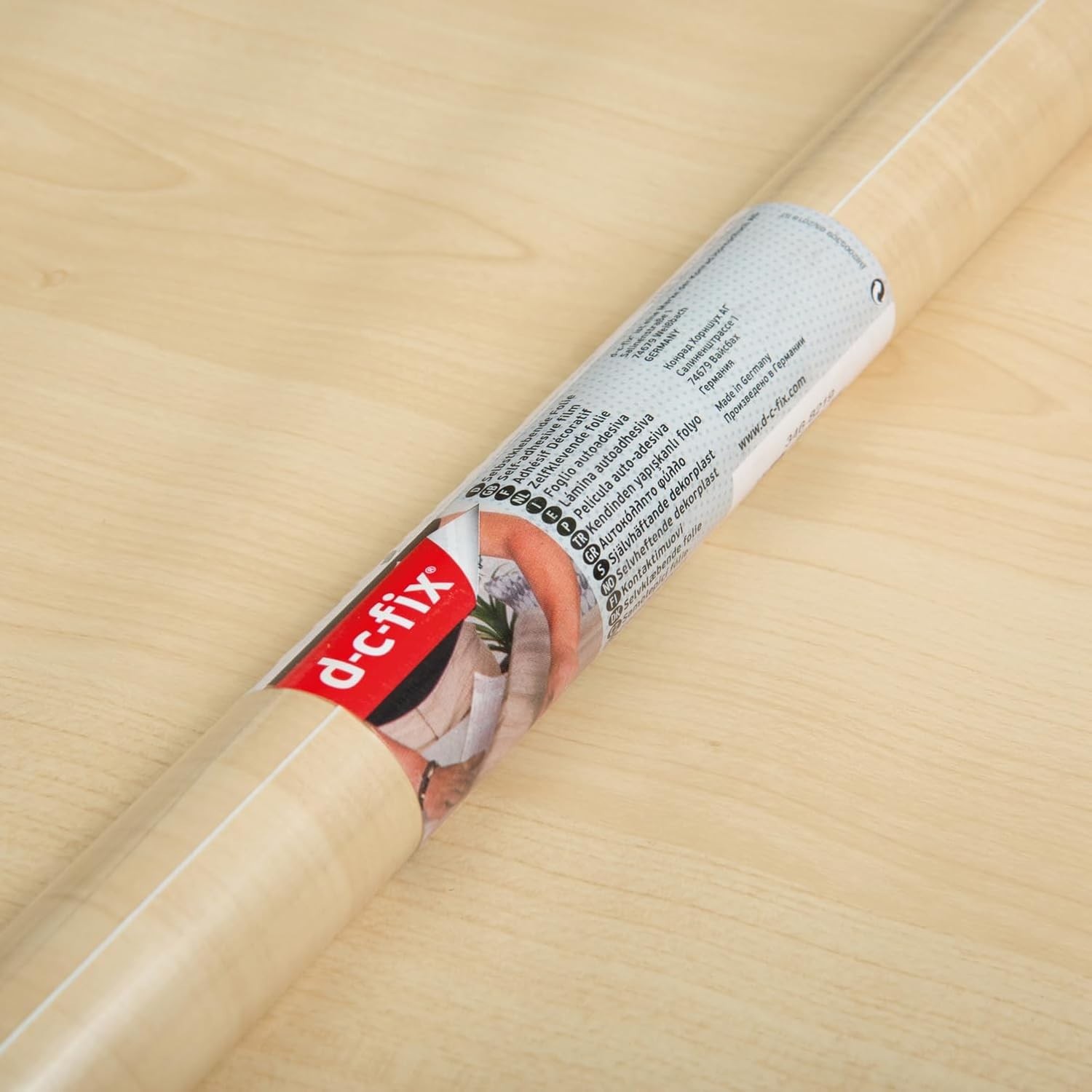 Transform Your Home with Maple Wood Self-Adhesive Film – Water-Resistant 17”x78”