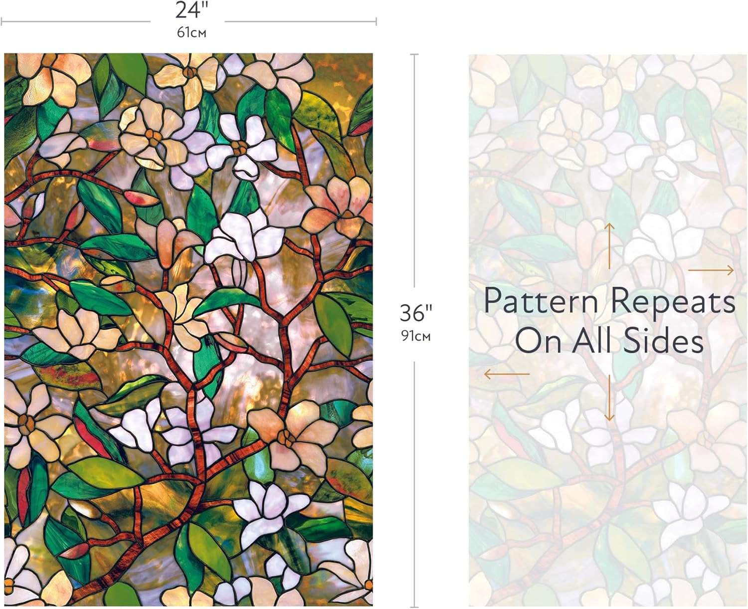 Artscape Magnolia Window Film 24″ X 36″