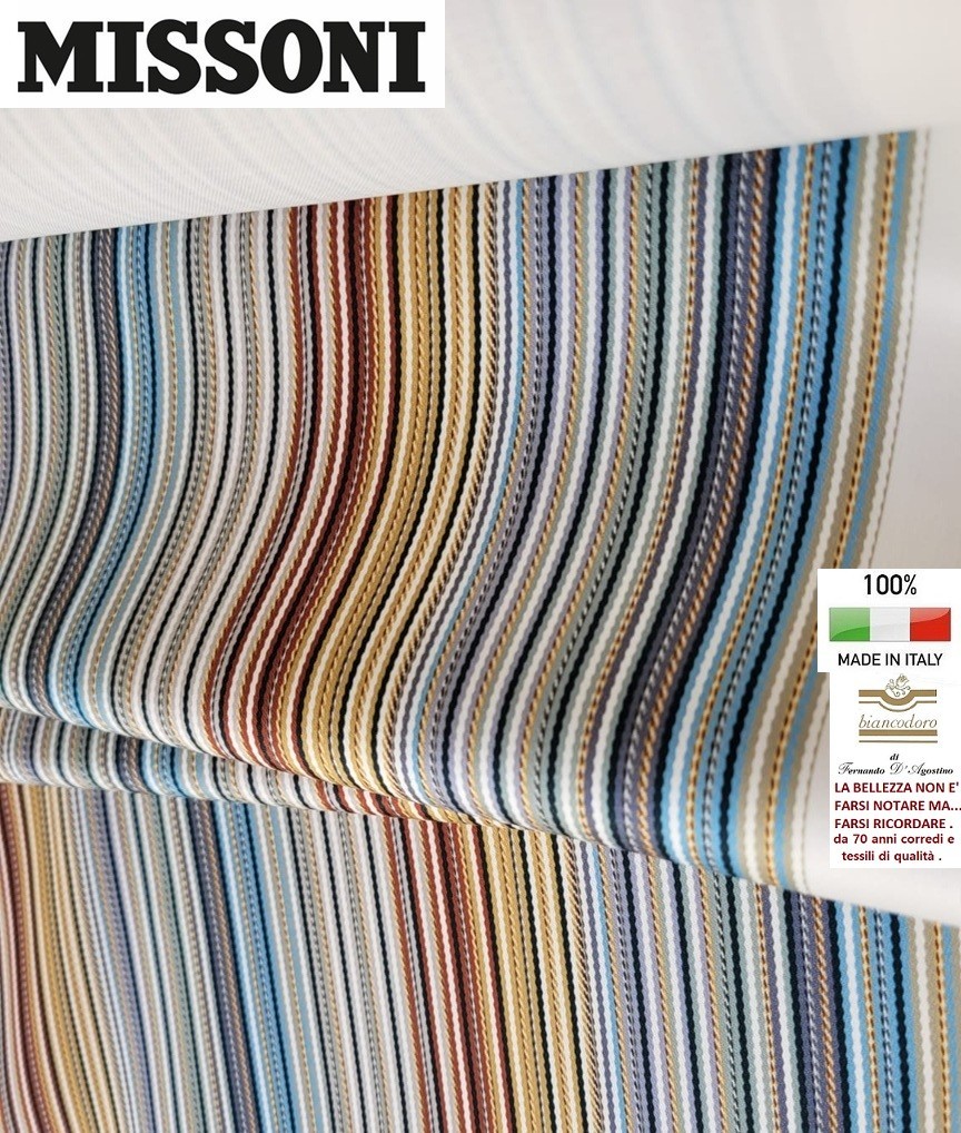 Fabric MISSONI by the meter height 140 cm. Furnishing upholstery curtains etc.