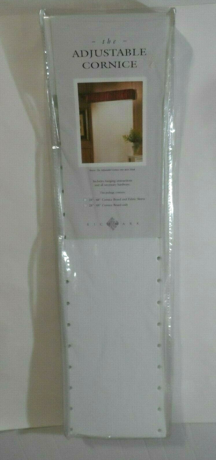 NEW – The Adjustable Window Cornice Board by Richmark (28″ – 48″)